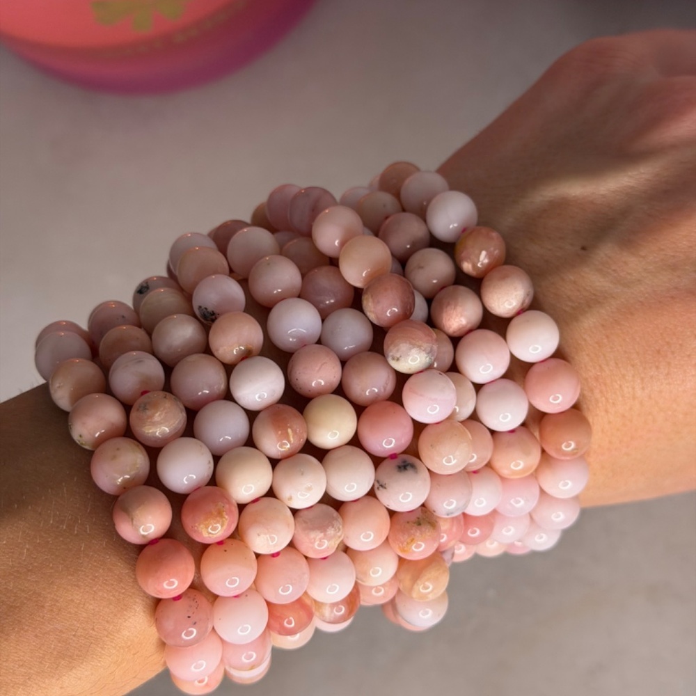 Natural Pink Quartz Bracelet 💗 - Picture 2 of 2